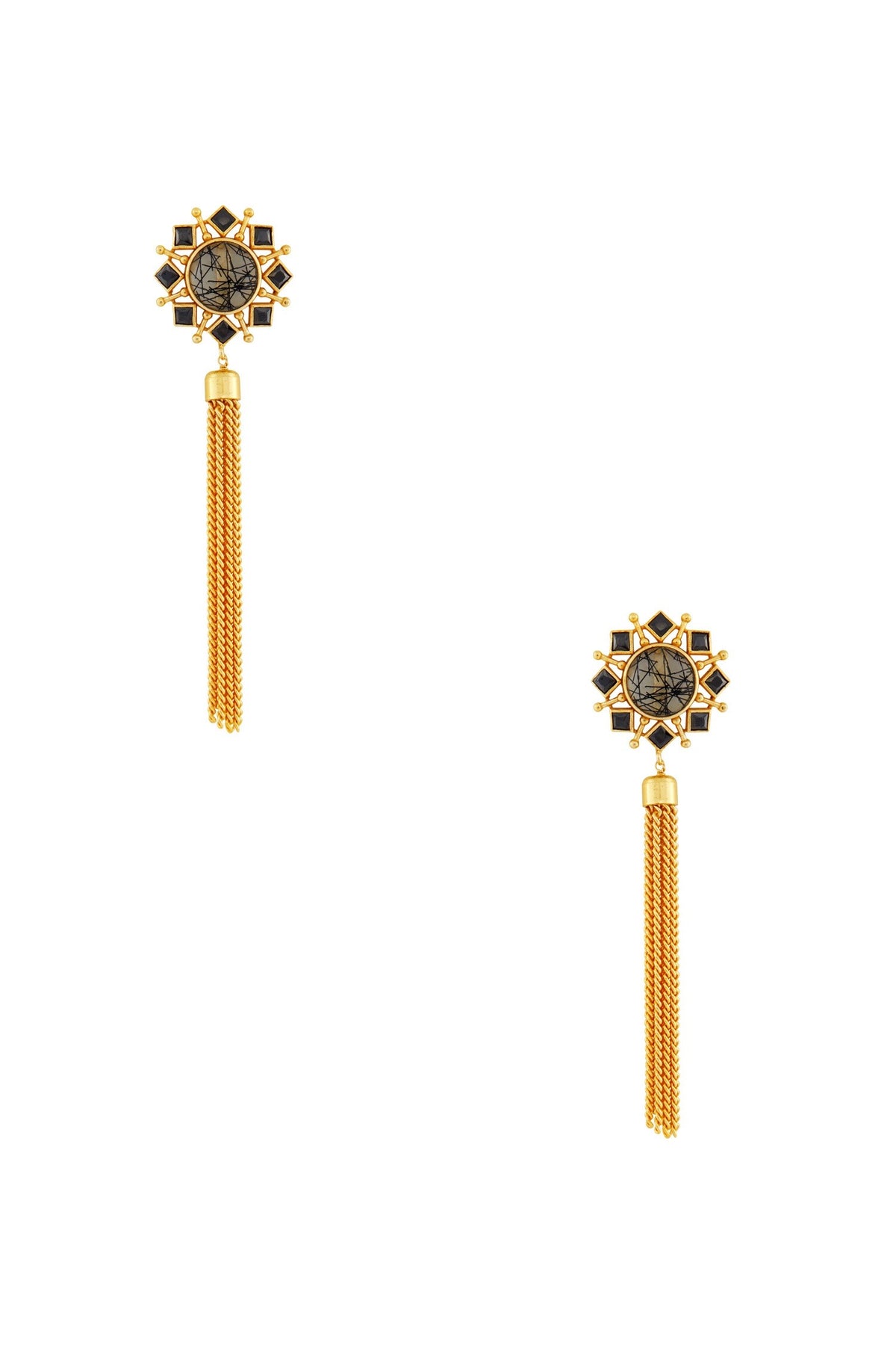 Gold Chain Earrings 