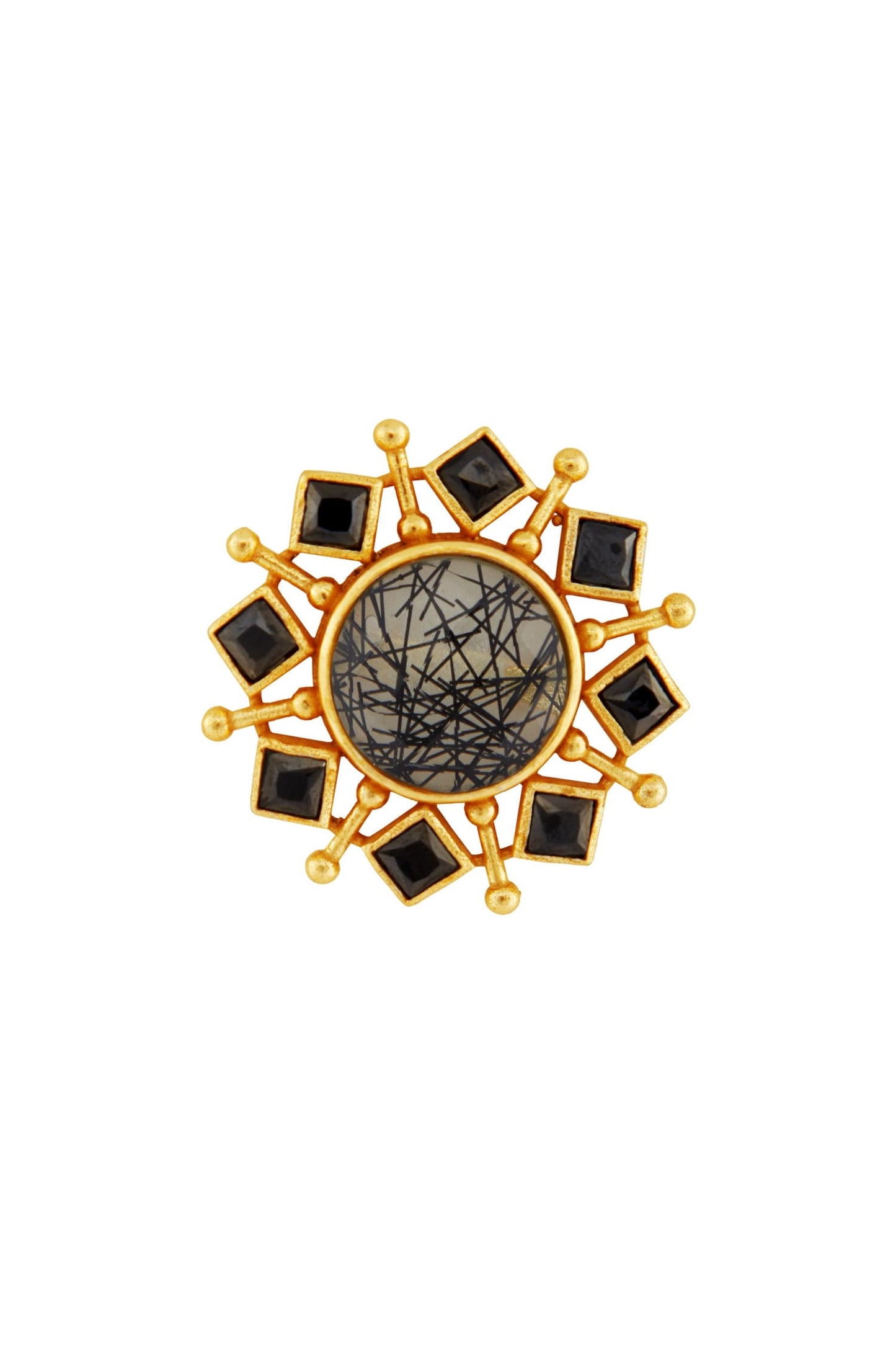 Stone Embellished Earrings 