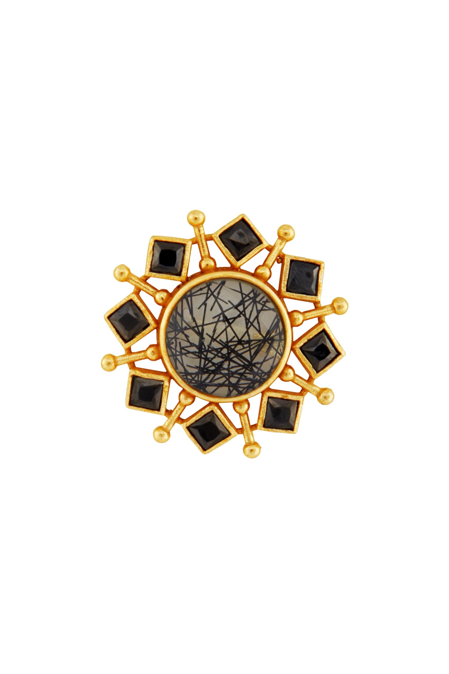 Stone Embellished Earrings 