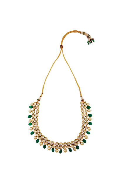 Bead & Pearl Accent Necklace 