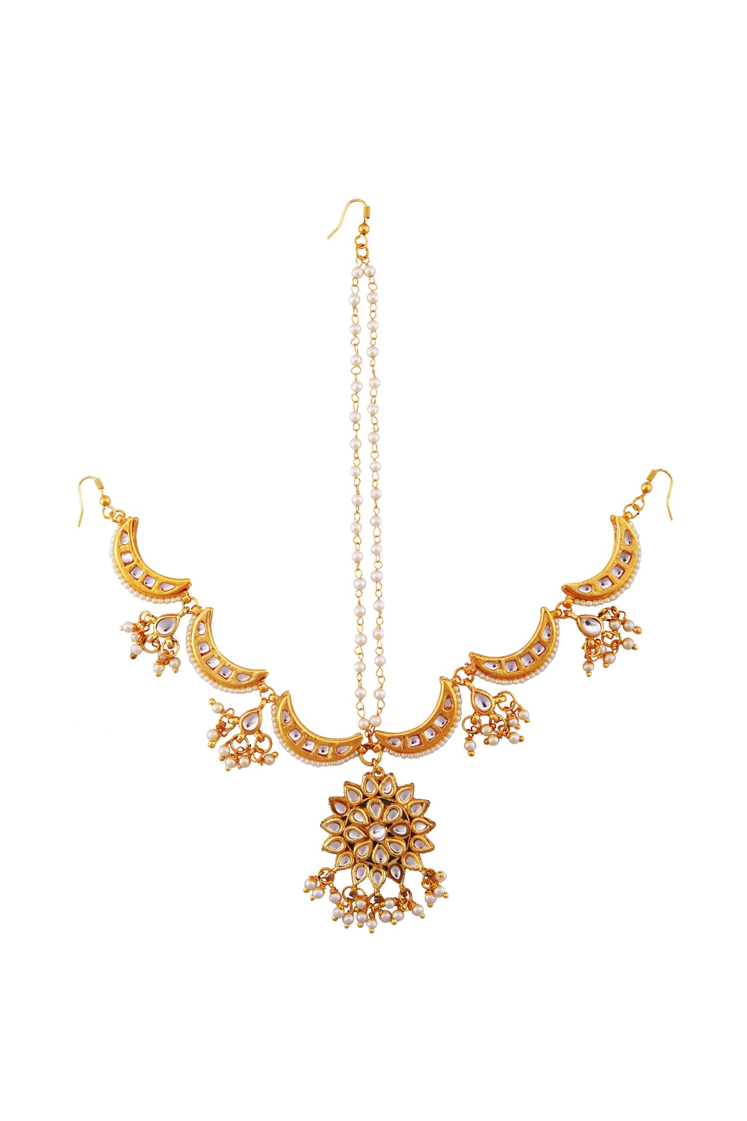 Pearl Work Maangtikka 