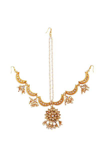 Pearl Work Maangtikka 