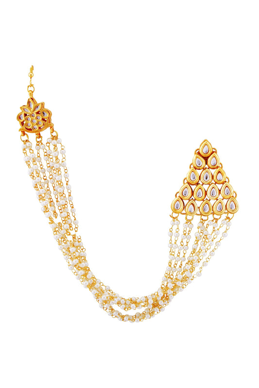 Dangling Pearl Embellished Earrings 