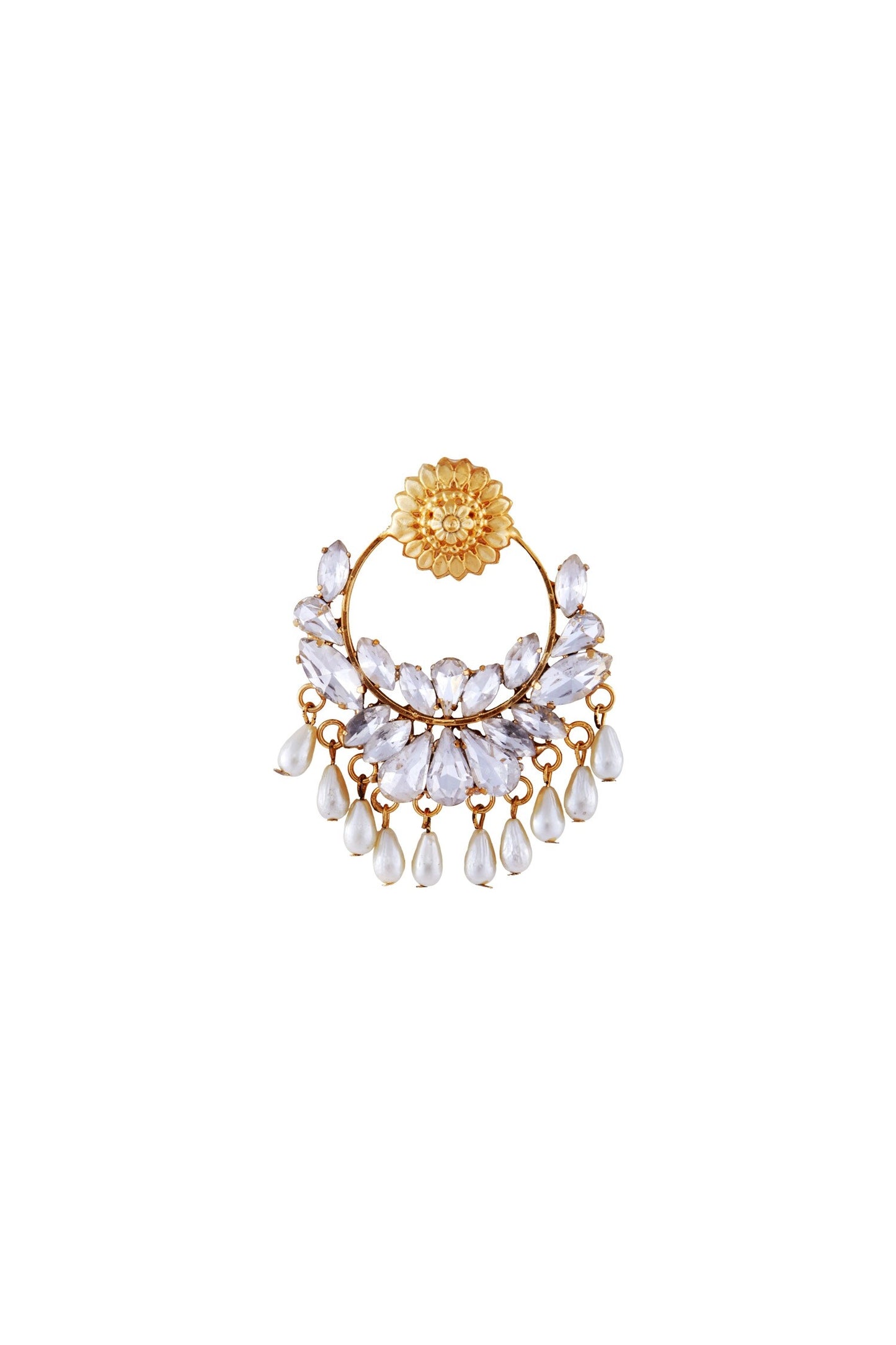 Crystal Embellished Earrings 