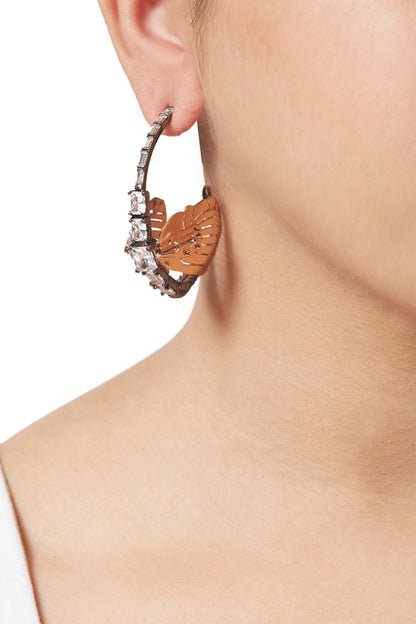 Instar Crystal Hoops 