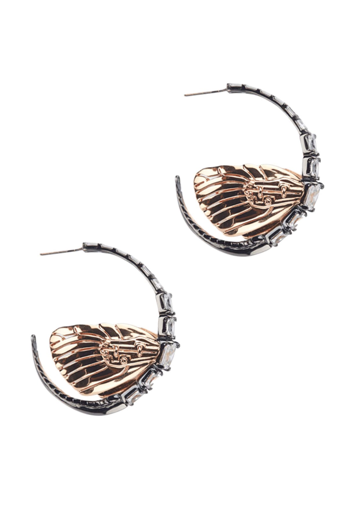 Instar Crystal Hoops 