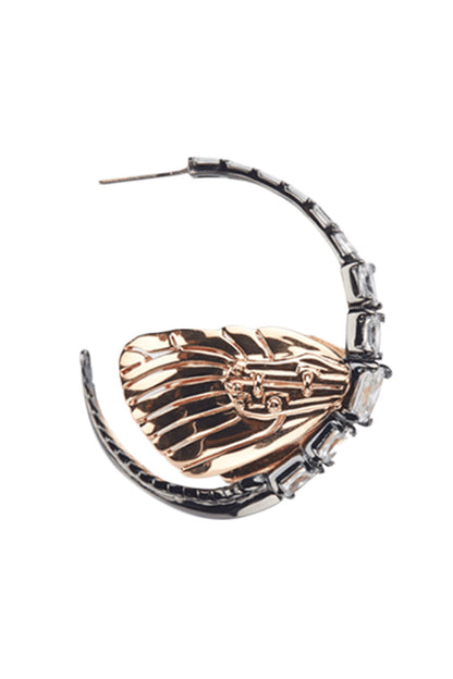 Instar Crystal Hoops 