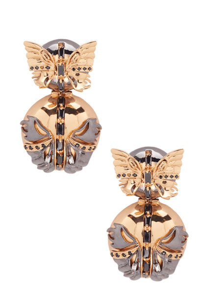 Instar Butterfly Statement Earrings 