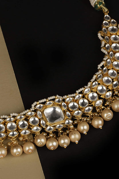 Kundan Pendant Necklace Set 