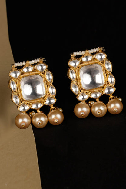 Kundan Pendant Necklace Set 