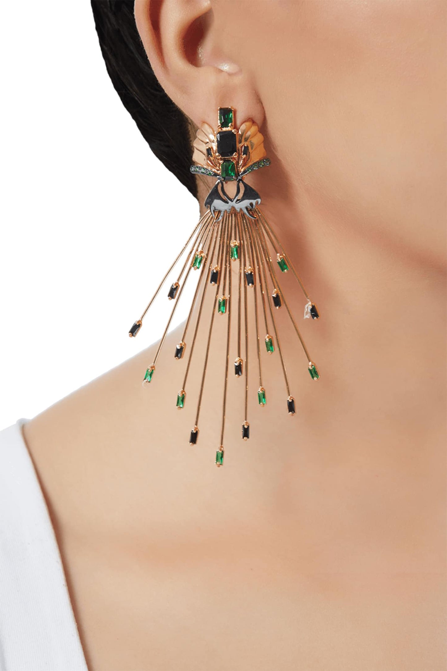Sylphina Gush Statement Earrings 