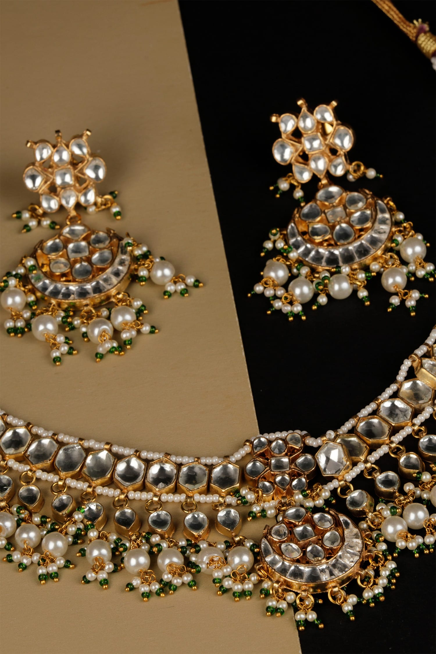 Kundan Pendant Choker Set 