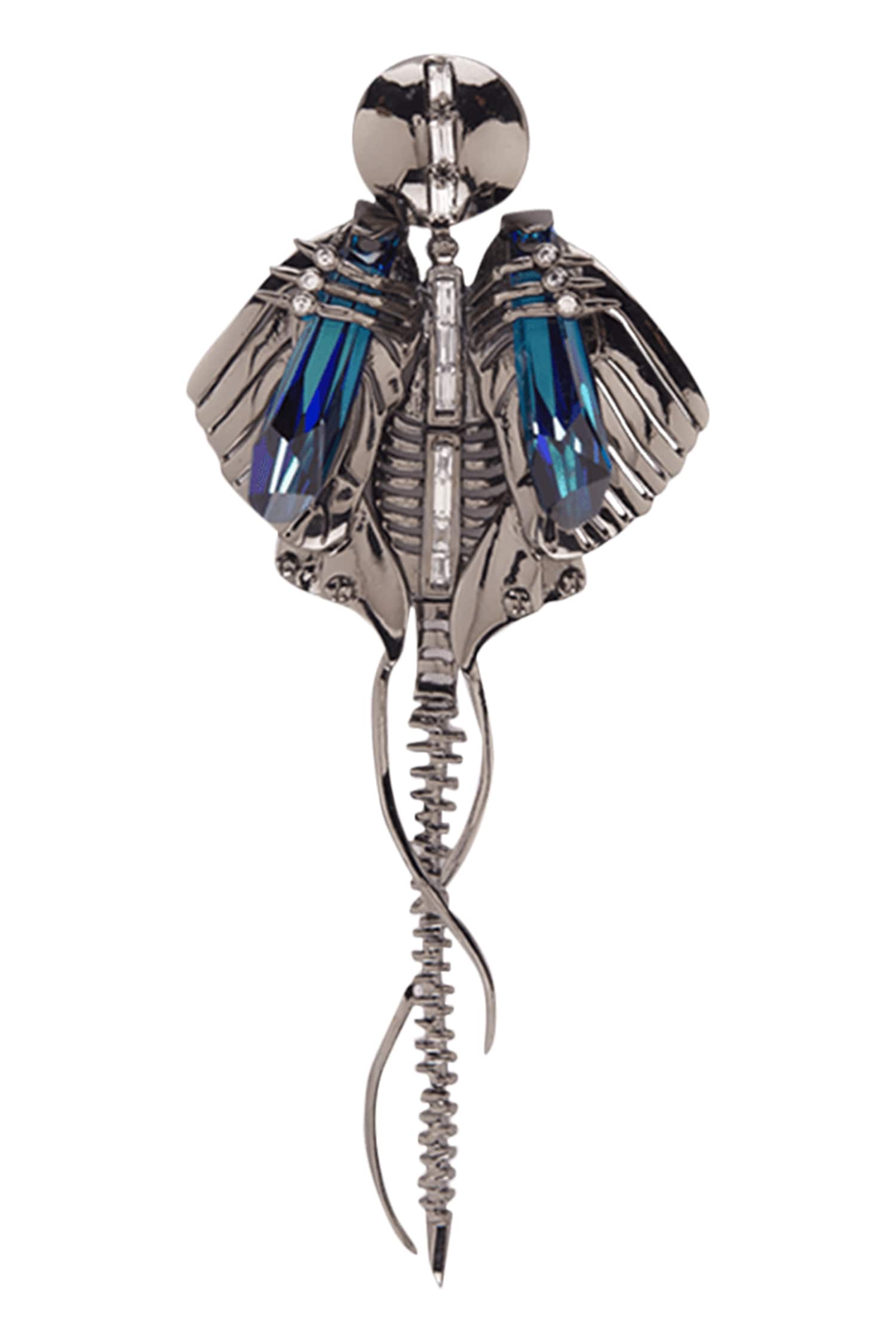 Chrysalis Statement Long Earrings 