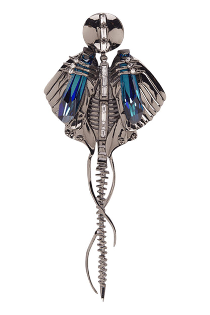 Chrysalis Statement Long Earrings 