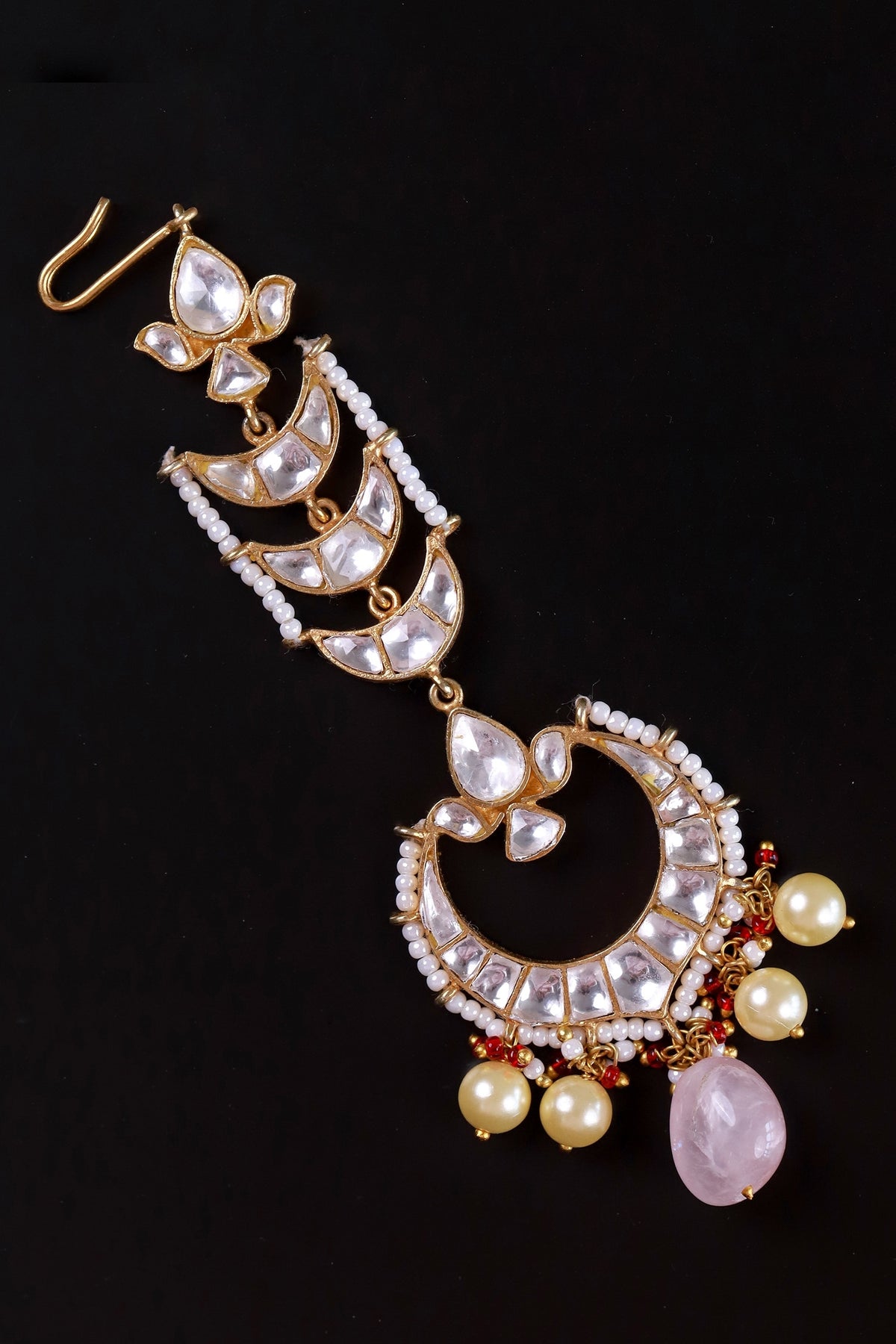 Polki Embellished Maangtikka 