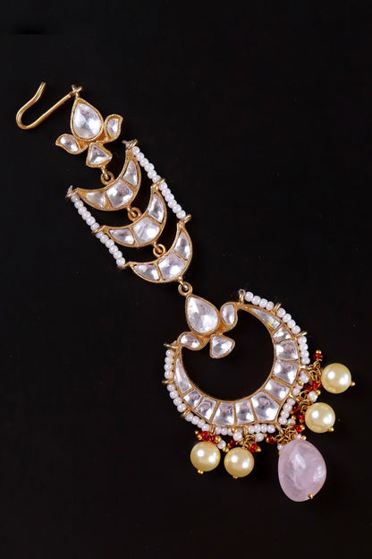 Polki Embellished Maangtikka 