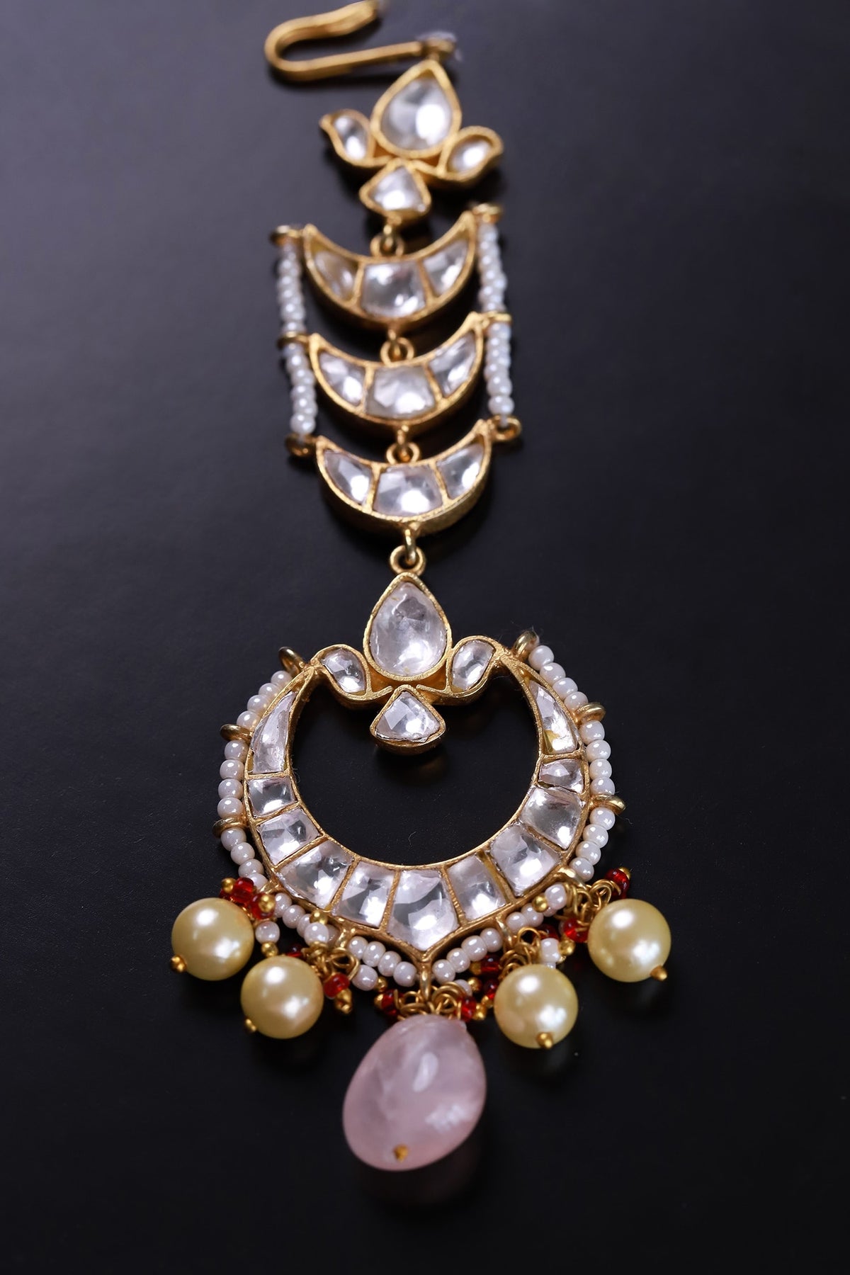 Polki Embellished Maangtikka 