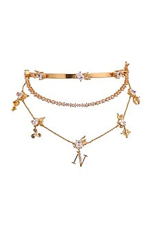 Gold Plated Handcrafted Choker Necklace