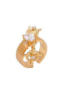 Gold Finish Handcrafted Ring