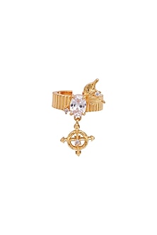 Gold Finish Handcrafted Ring