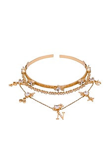 Gold Plated Handcrafted Choker Necklace