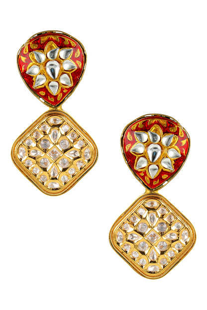 Oval Shaped Earrings 