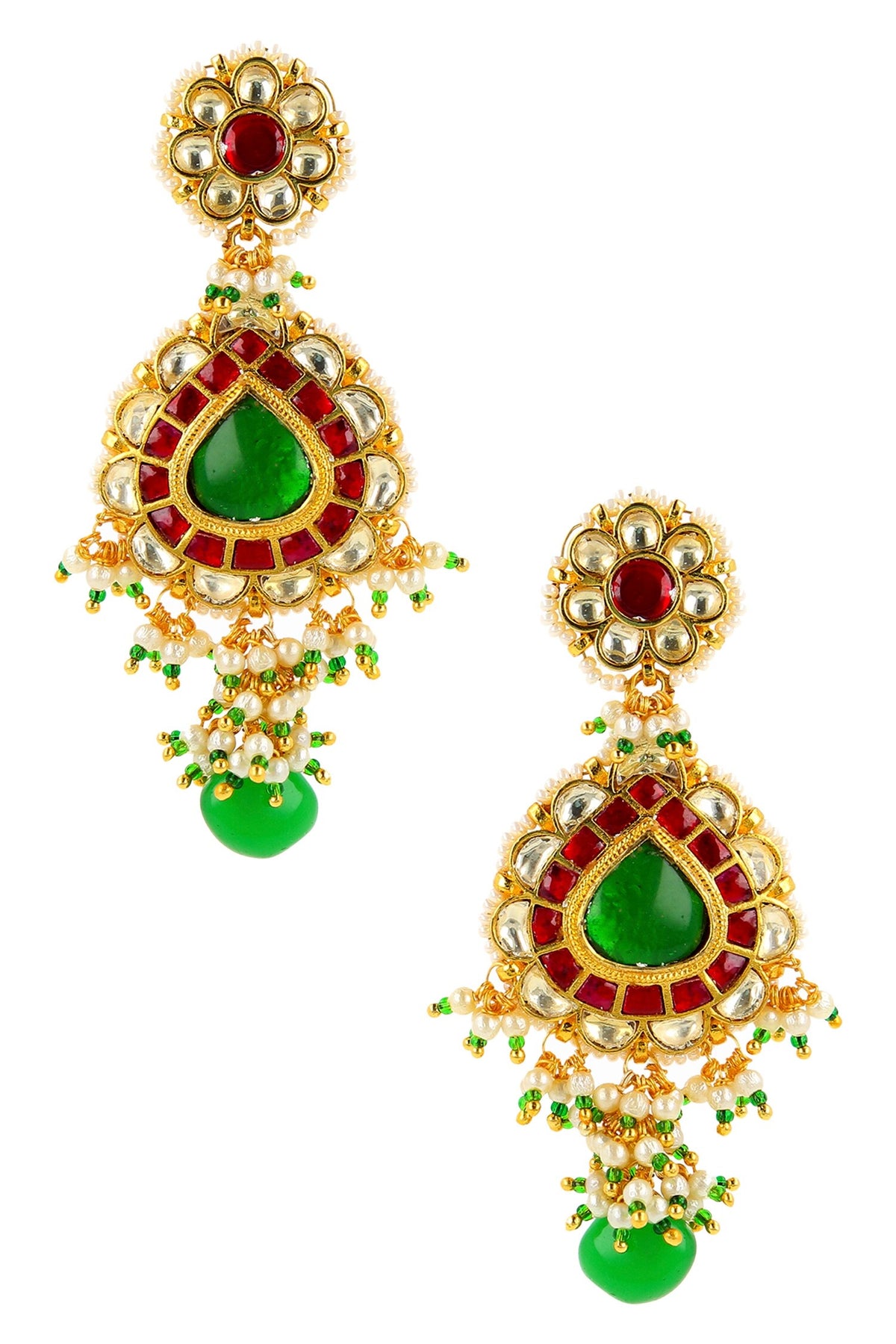 Tear Drop Shaped Earrings 