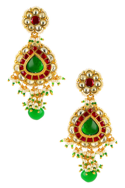 Tear Drop Shaped Earrings 