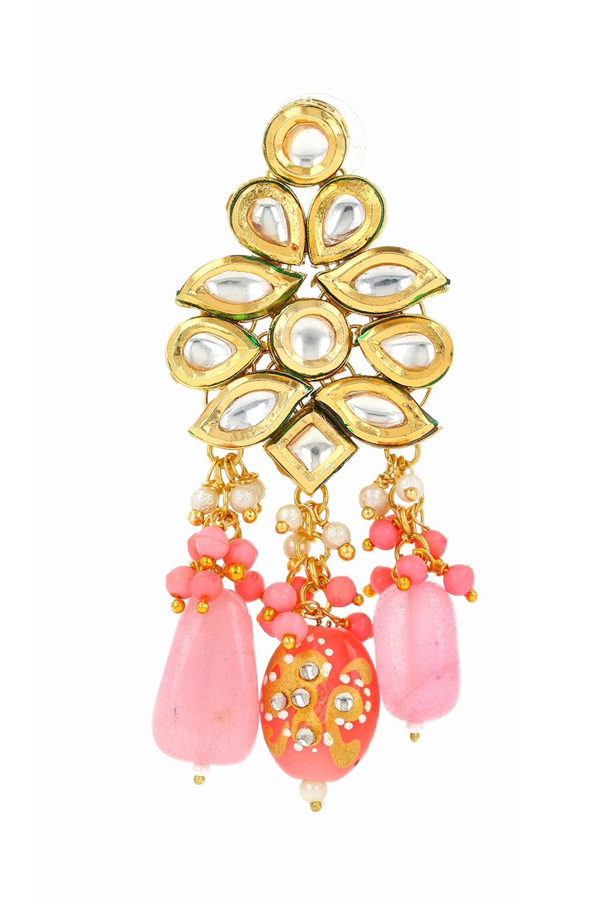Kundan Embellished Danglers 