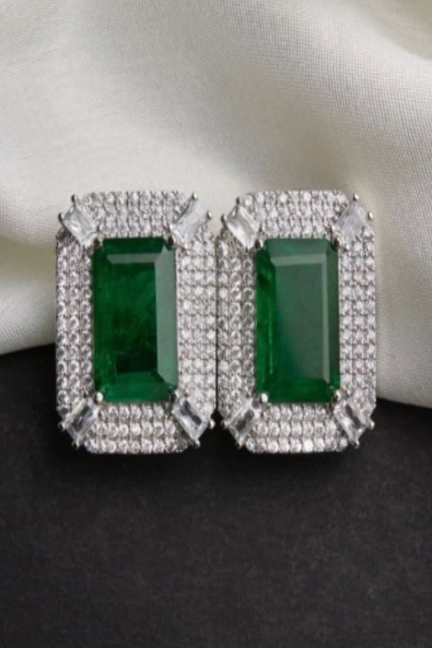 Edith Embellished Ear Studs 