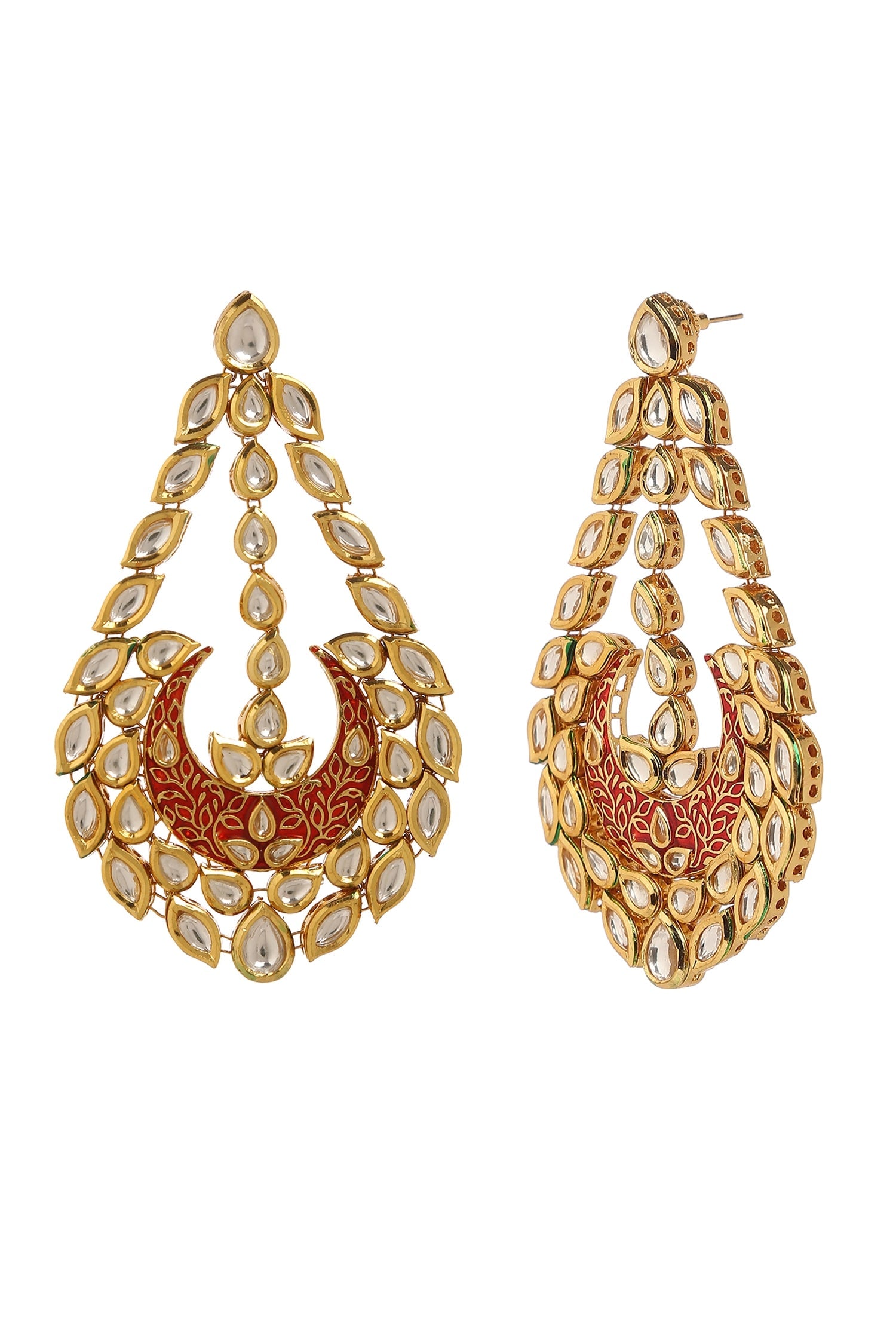 Geometric Embellished Chandbalis 
