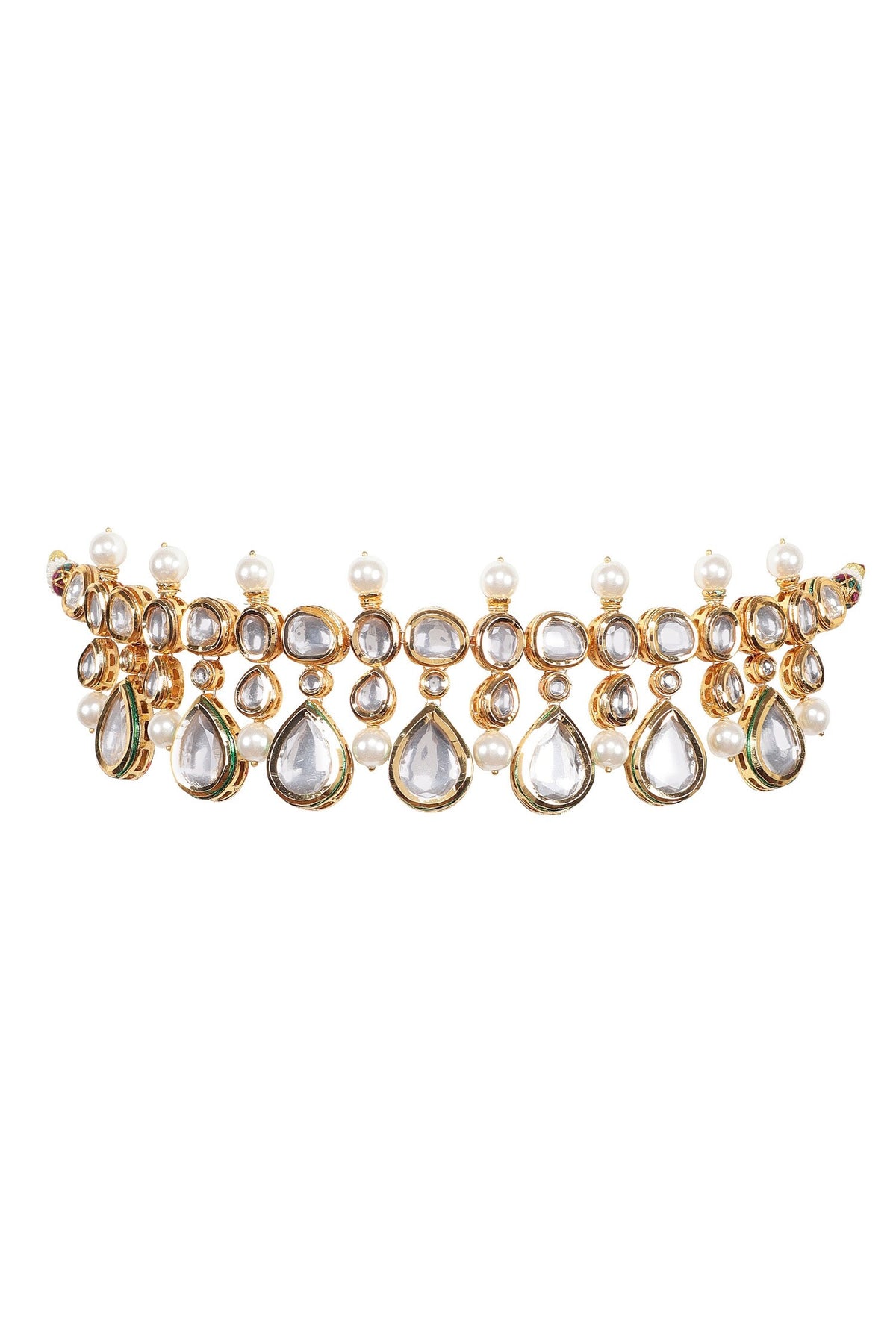 Tear Drop Shaped Choker Set 