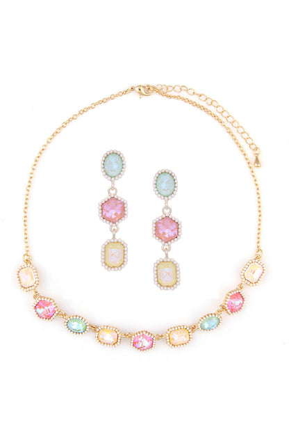 Dangler Crystal Stone Embellished Earrings 
