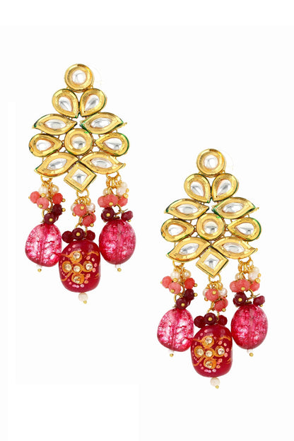 Flower Shaped Earrings 