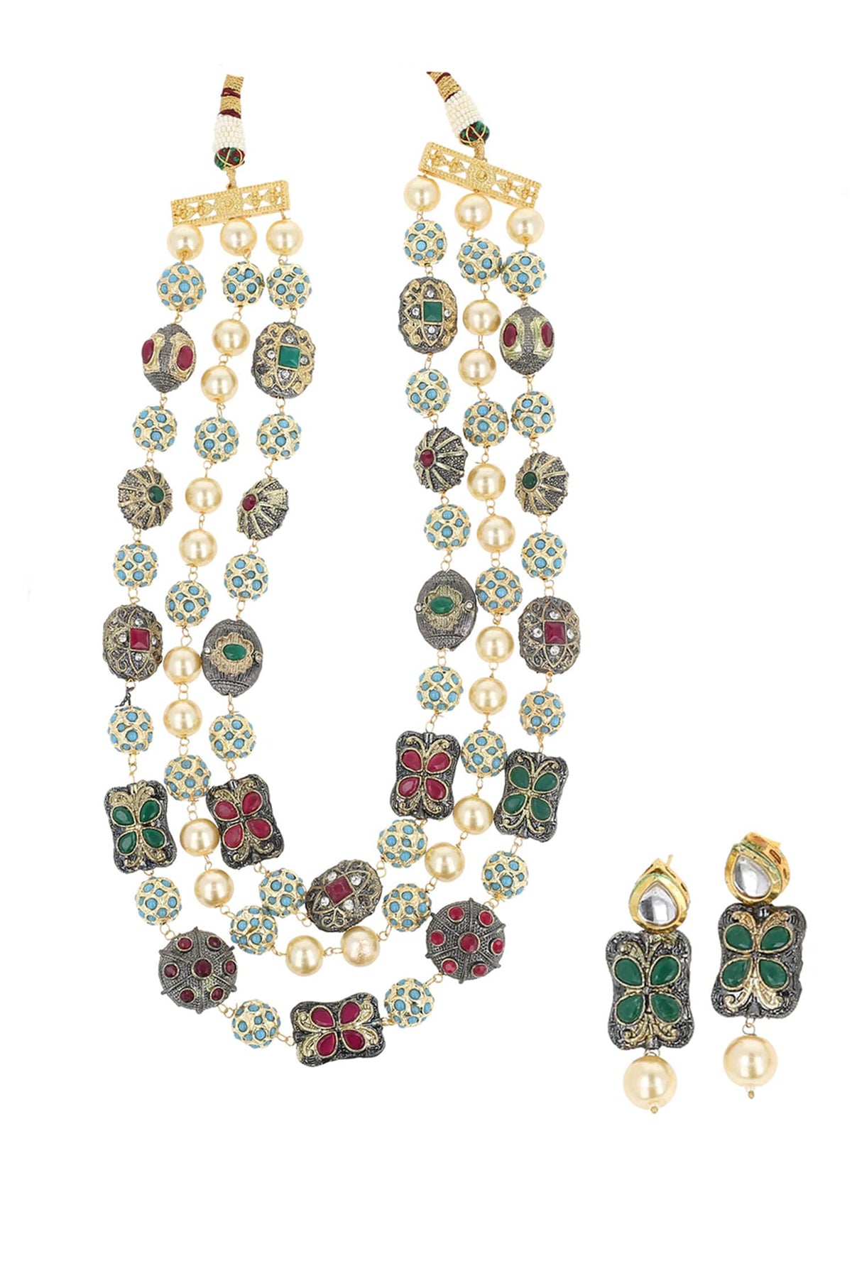 Layered Victorian Necklace Set 
