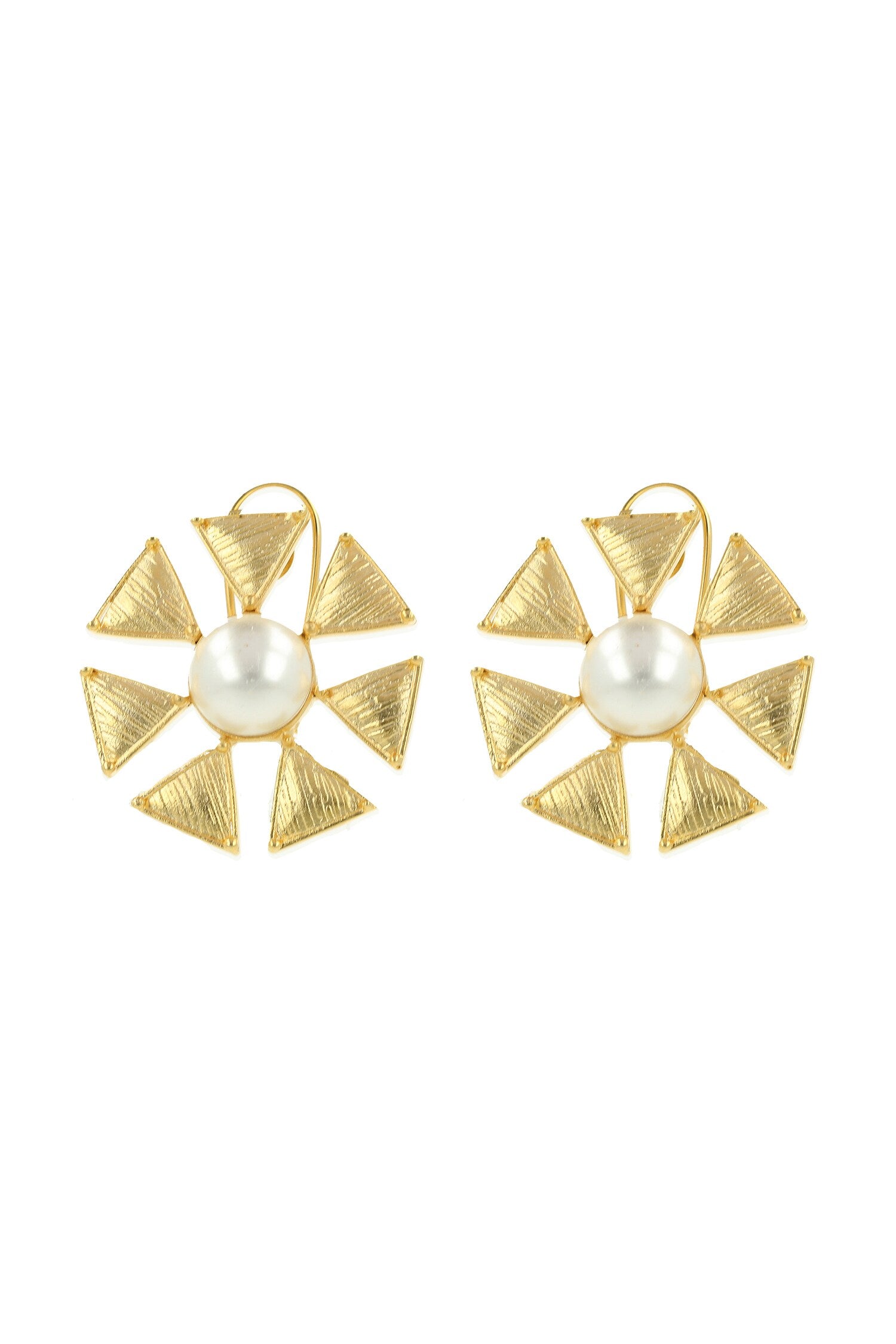 Stone Embellished Earrings 