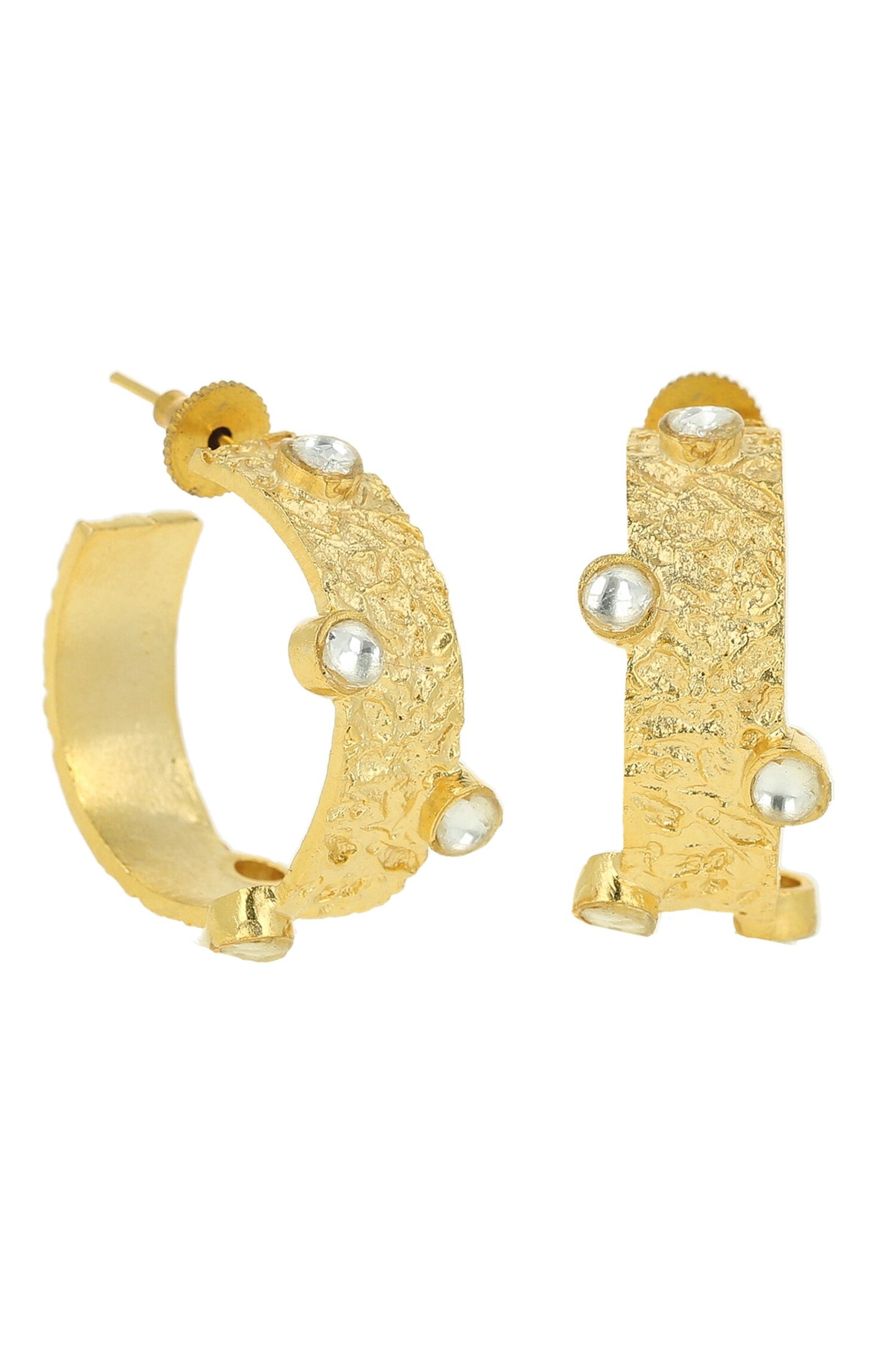 Textured Pattern Hoops 