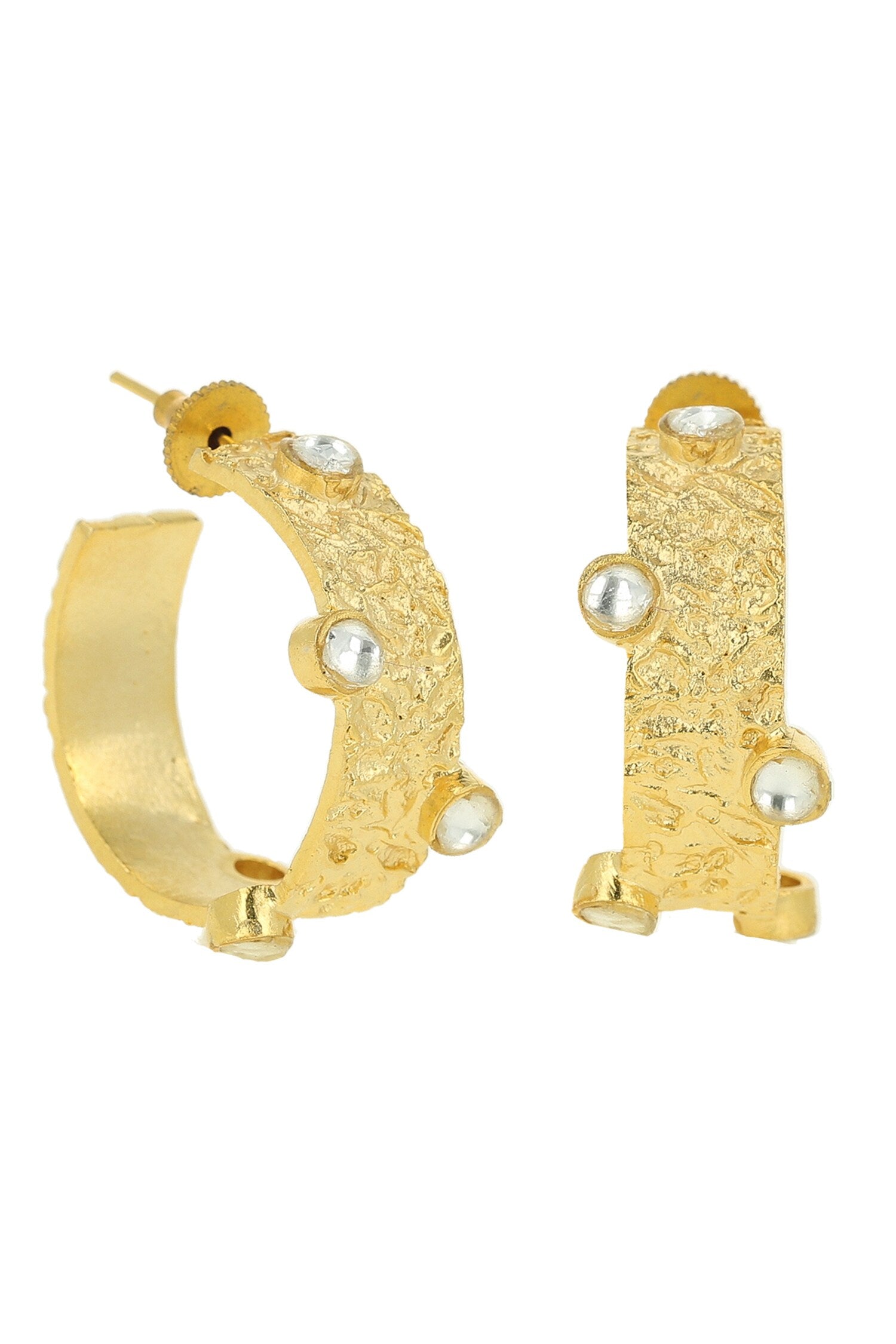 Textured Pattern Hoops 