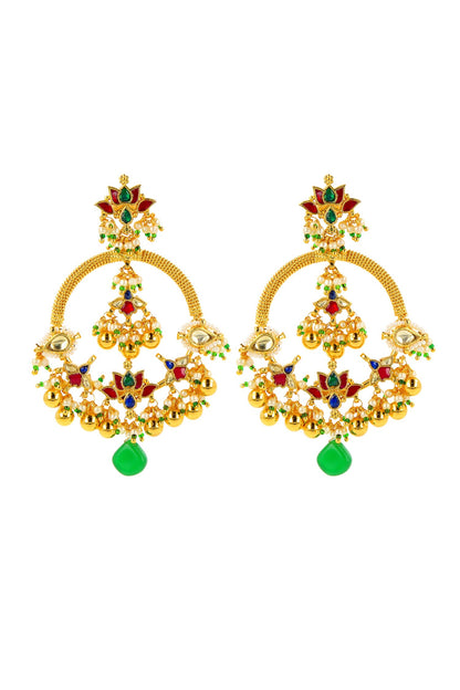 Kundan Embellished Earrings 