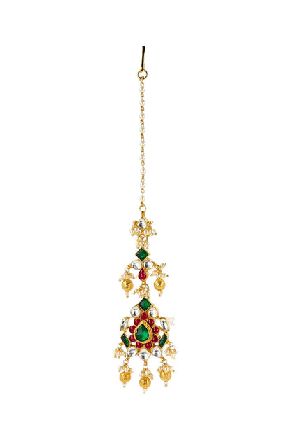 Bead Drop Maangtikka 