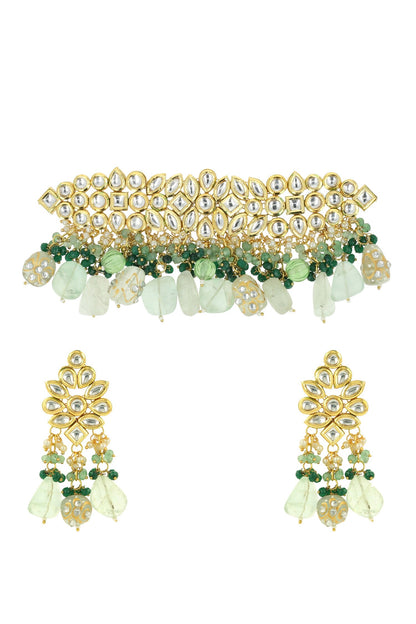 Kundan Embellished Choker Set 