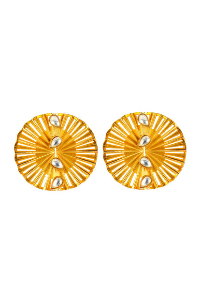 Wave Embellished Earrings 