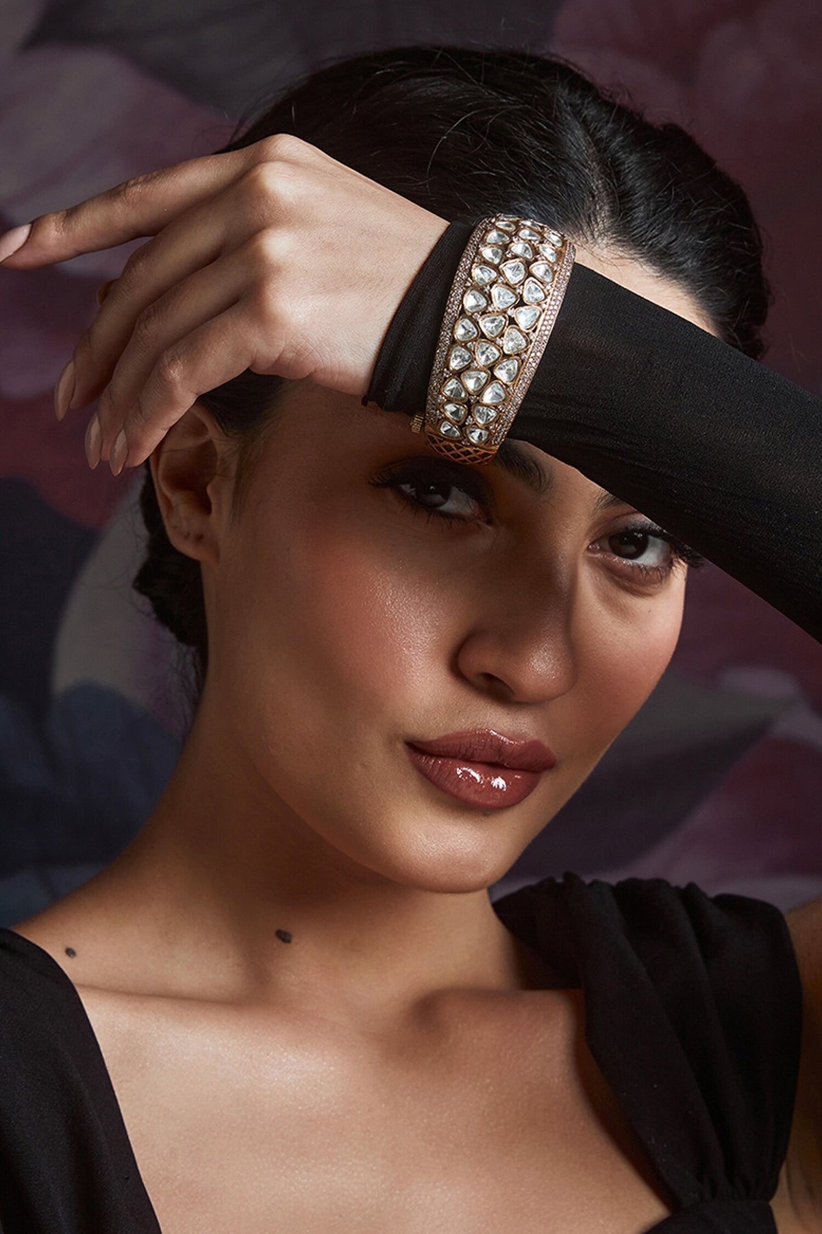 Victorian Polki Bangle 
