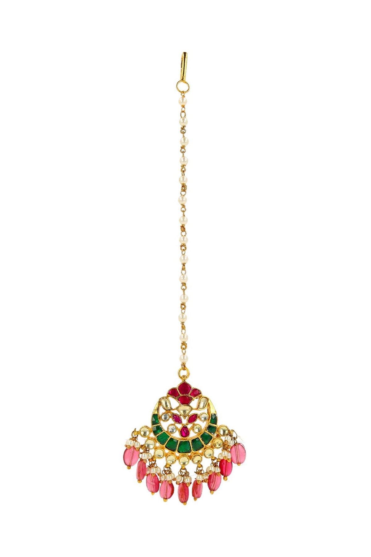 Bead Embellished Maangtikka 