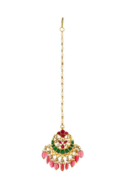 Bead Embellished Maangtikka 