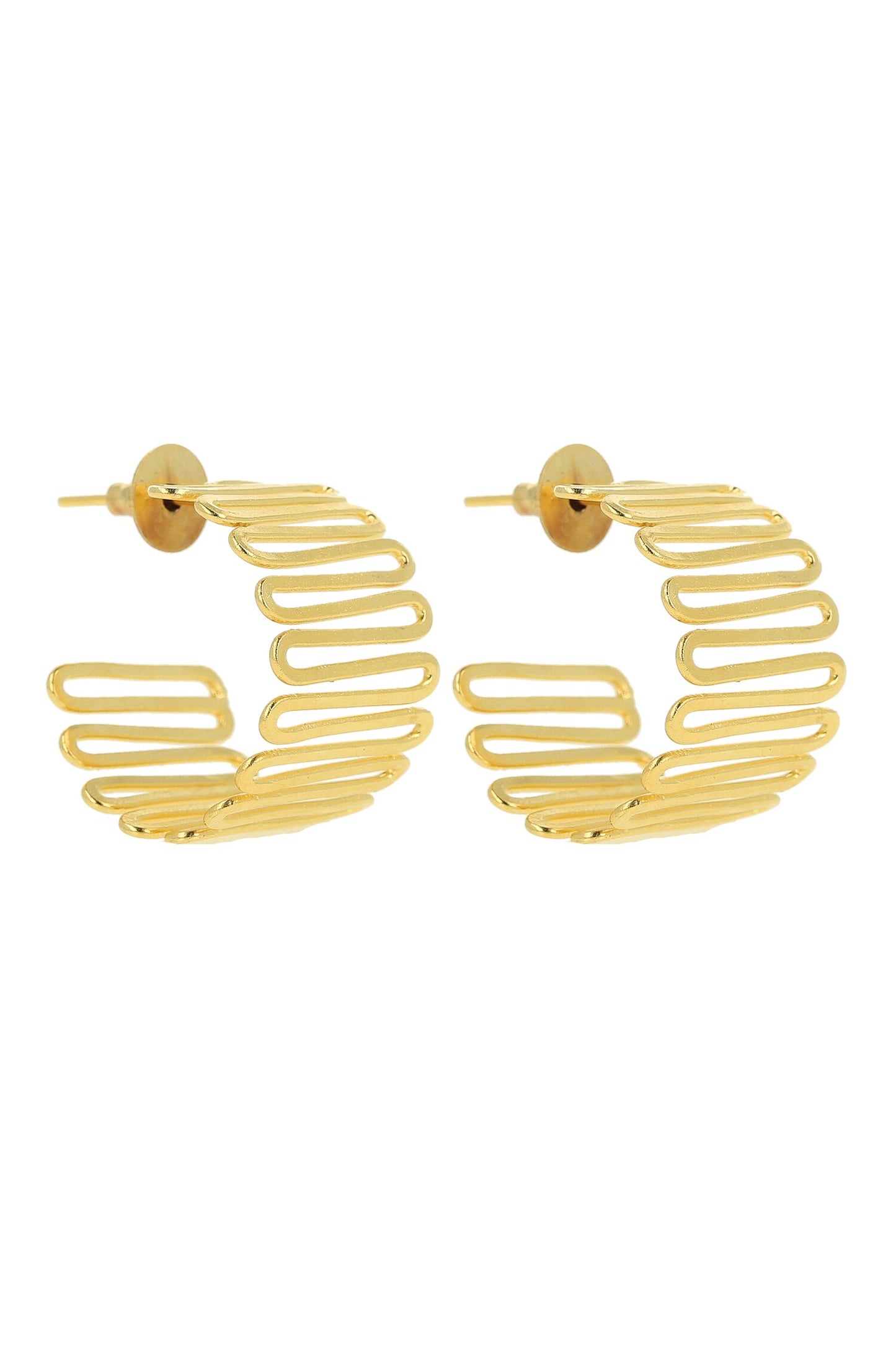 Zig Zag Pattern Hoops 