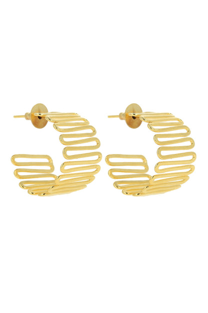 Zig Zag Pattern Hoops 