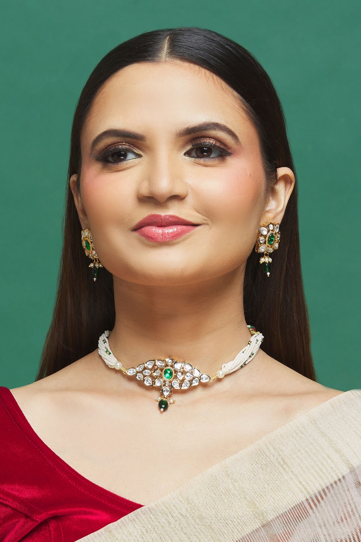 Kundan Studded Choker Set 