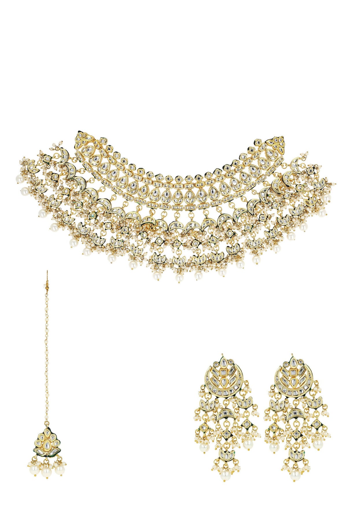 Multi Chand Choker Set 