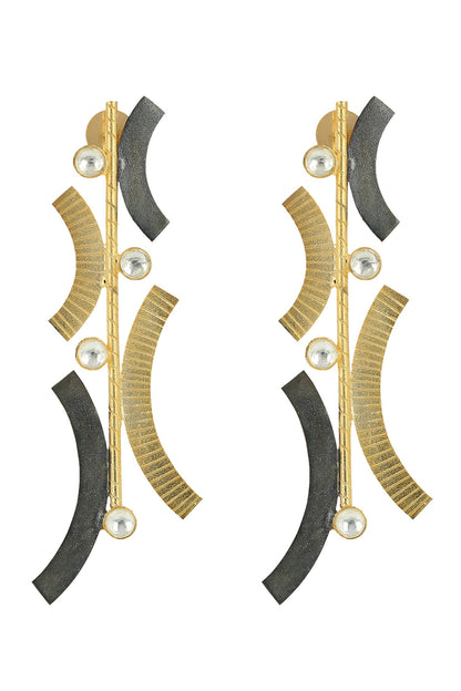 Linear Shaped Earrings 